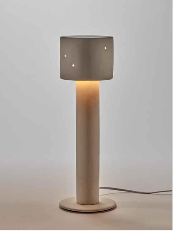 Table lamp beige Clara 01