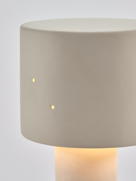 Table lamp beige Clara 01