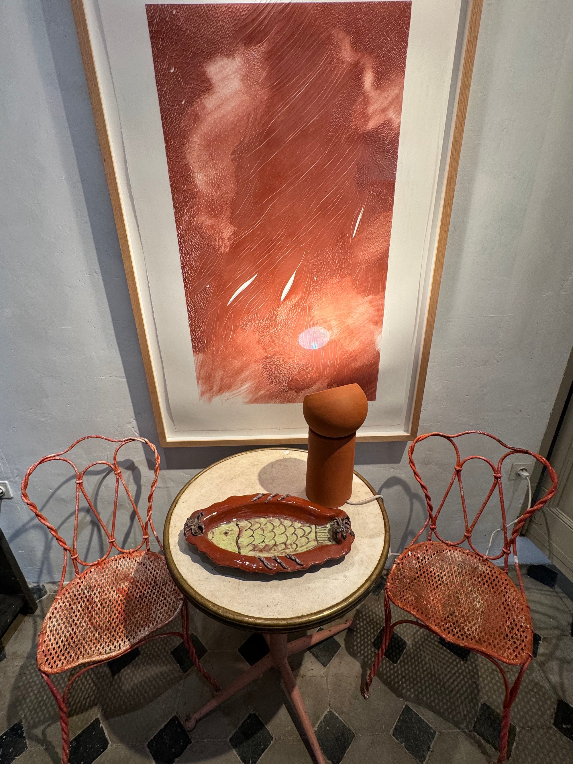 Lampe TERRA M par Lauren Van Dreissche