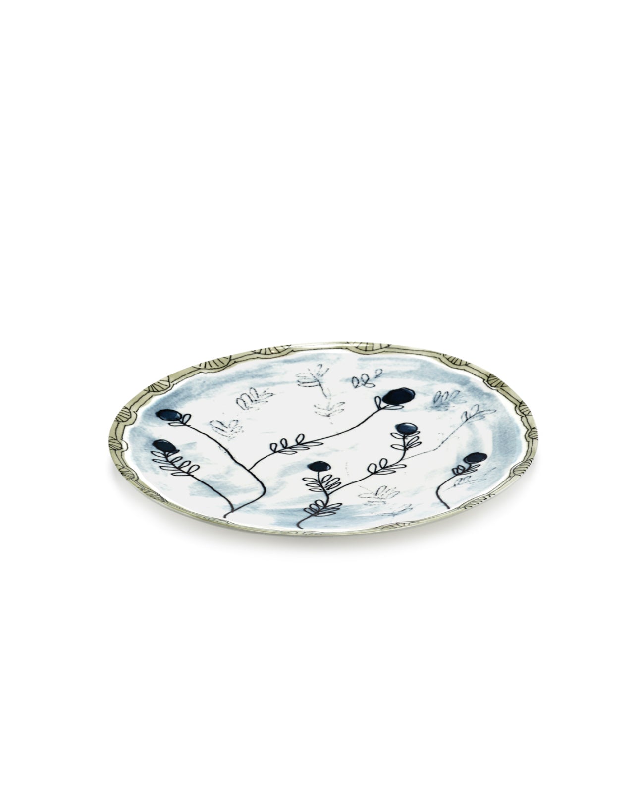 plat de service L Mirtillo Tea