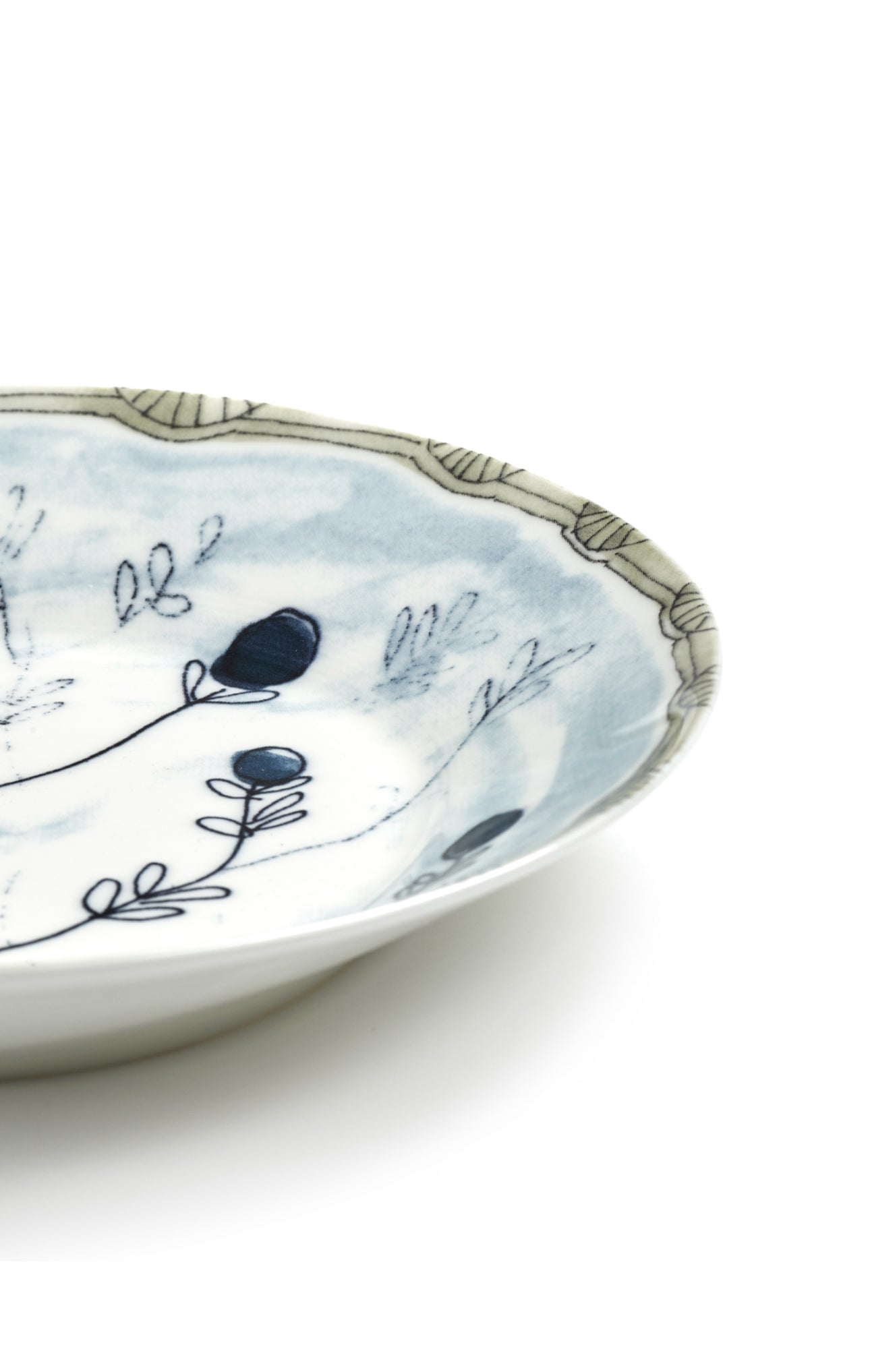 Assiette creuse S Mirtillo tea