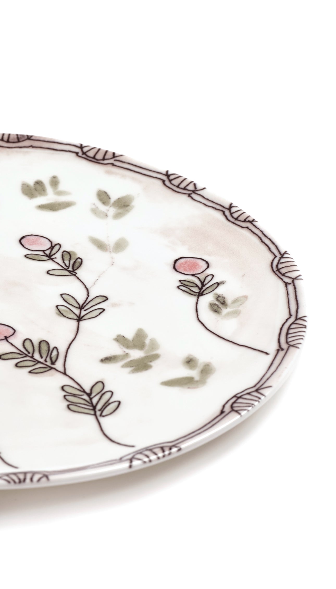 Assiette M MIrtillo nude rose