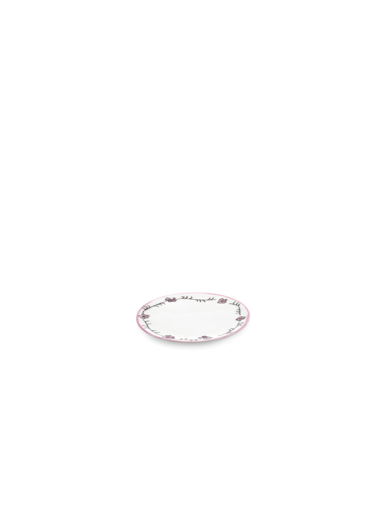 Petite assiette à pain Dark Viola Pink