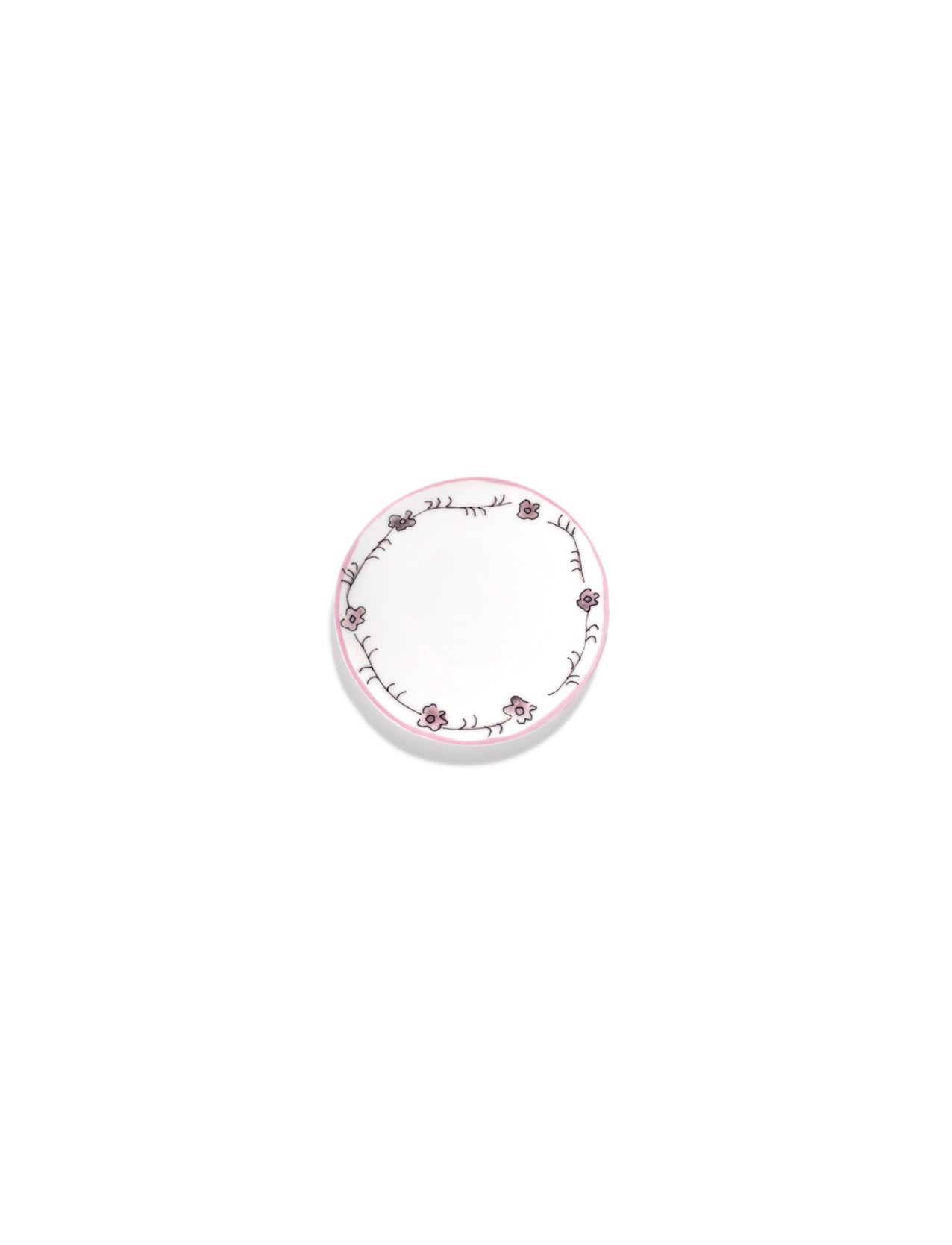 Petite assiette à pain Dark Viola Pink