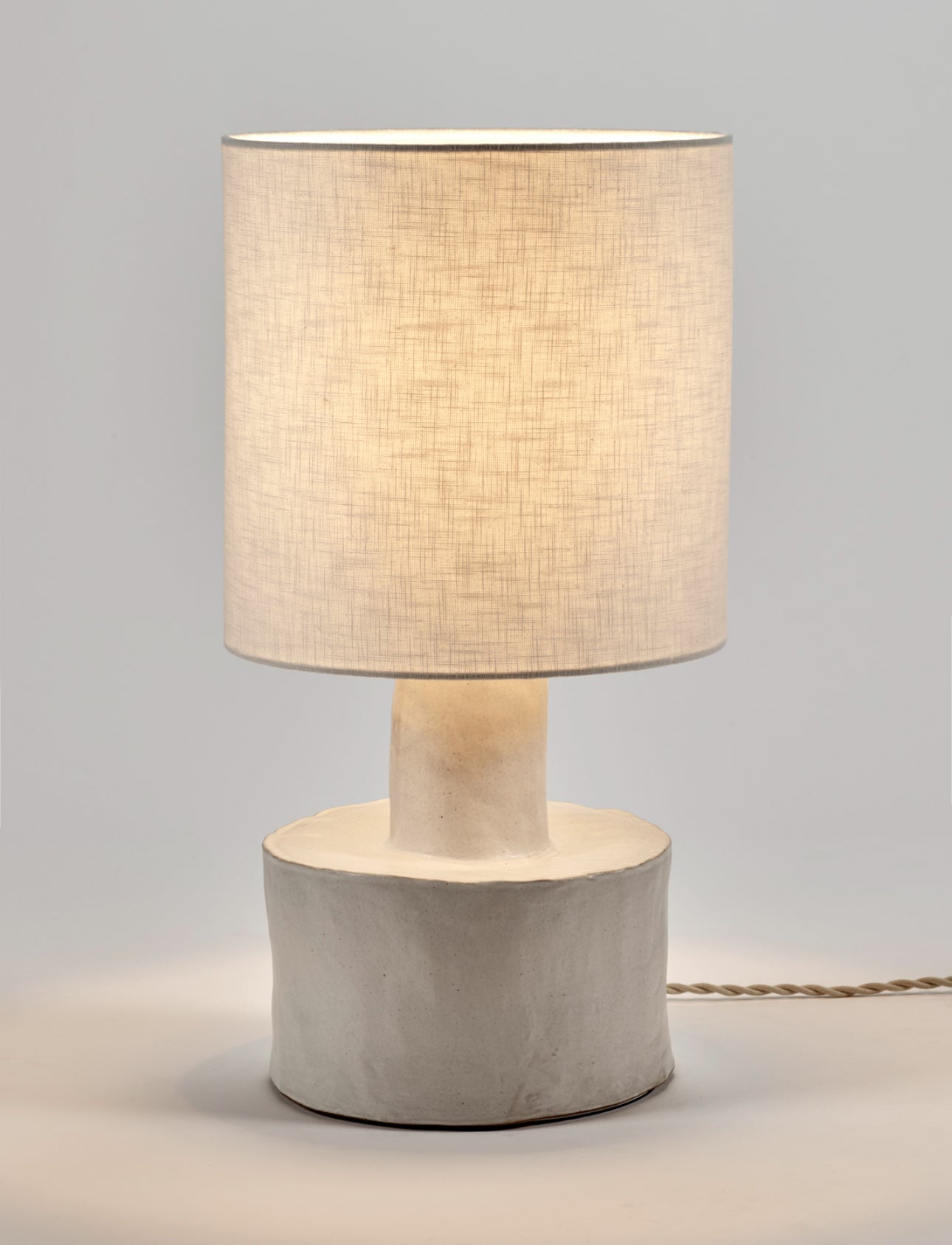 Table lamp white matt-white Catherine