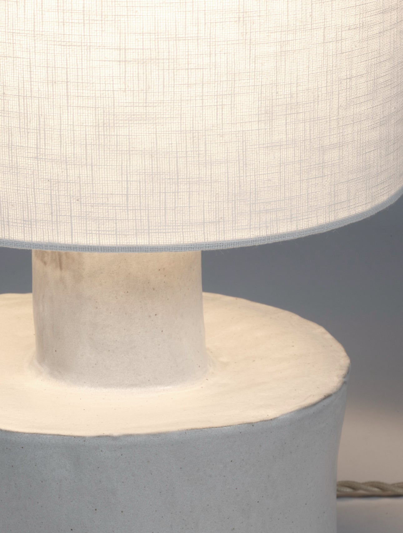 Table lamp white matt-white Catherine