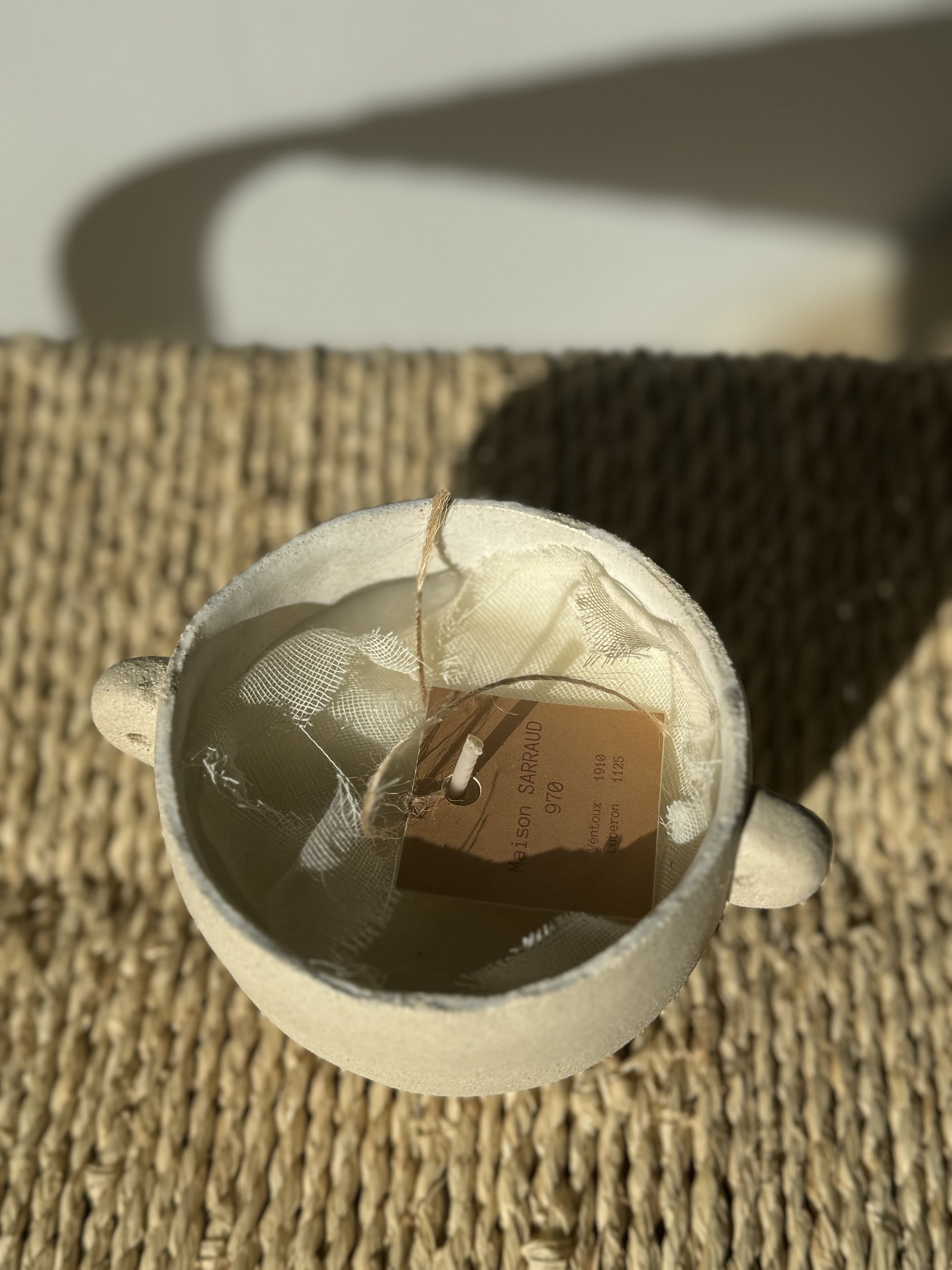 Bougie d'ambiance artisanale "MAJHOUL' par Maison Sarraud