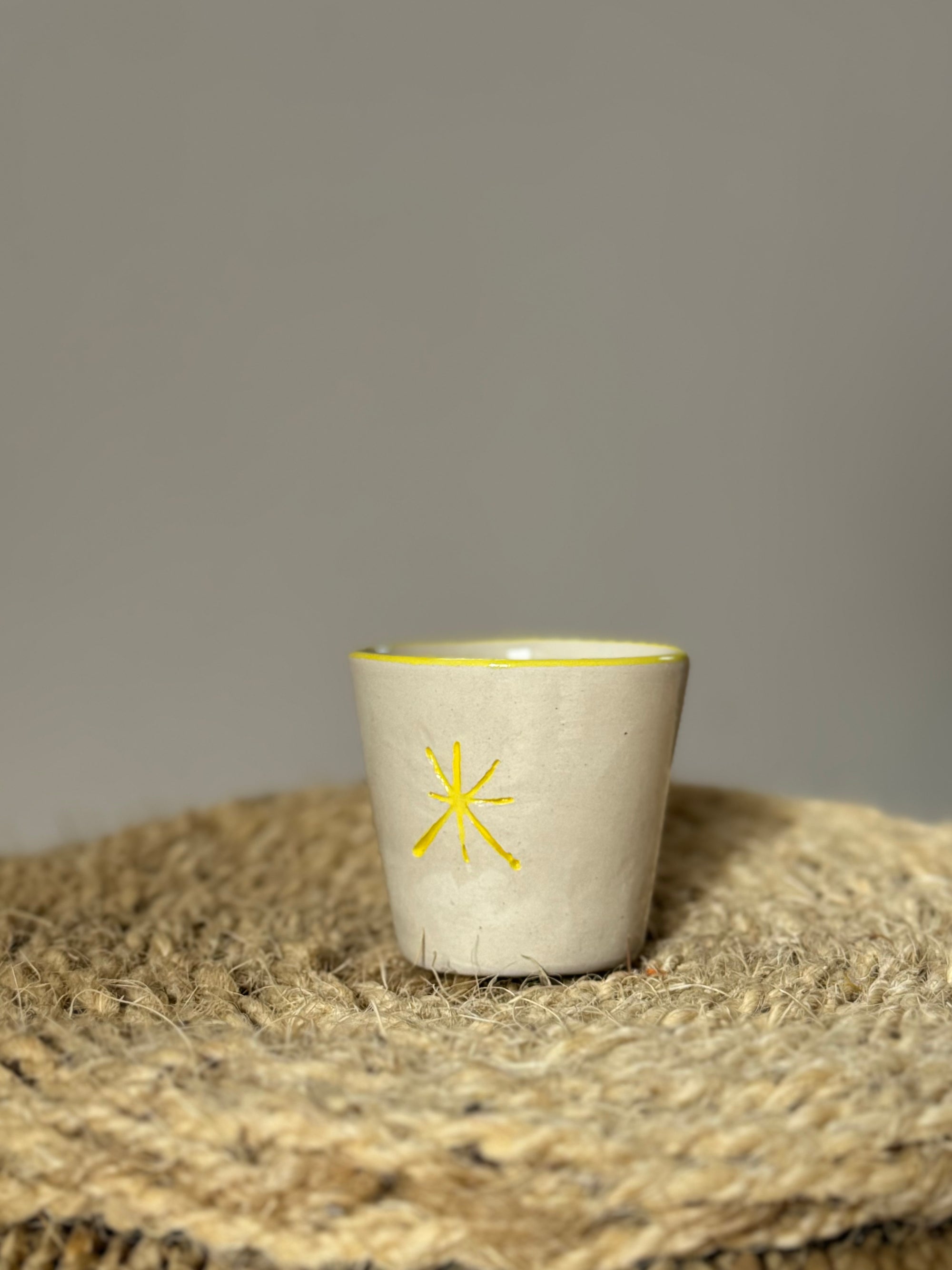 Expresso "the sun is on the plate"