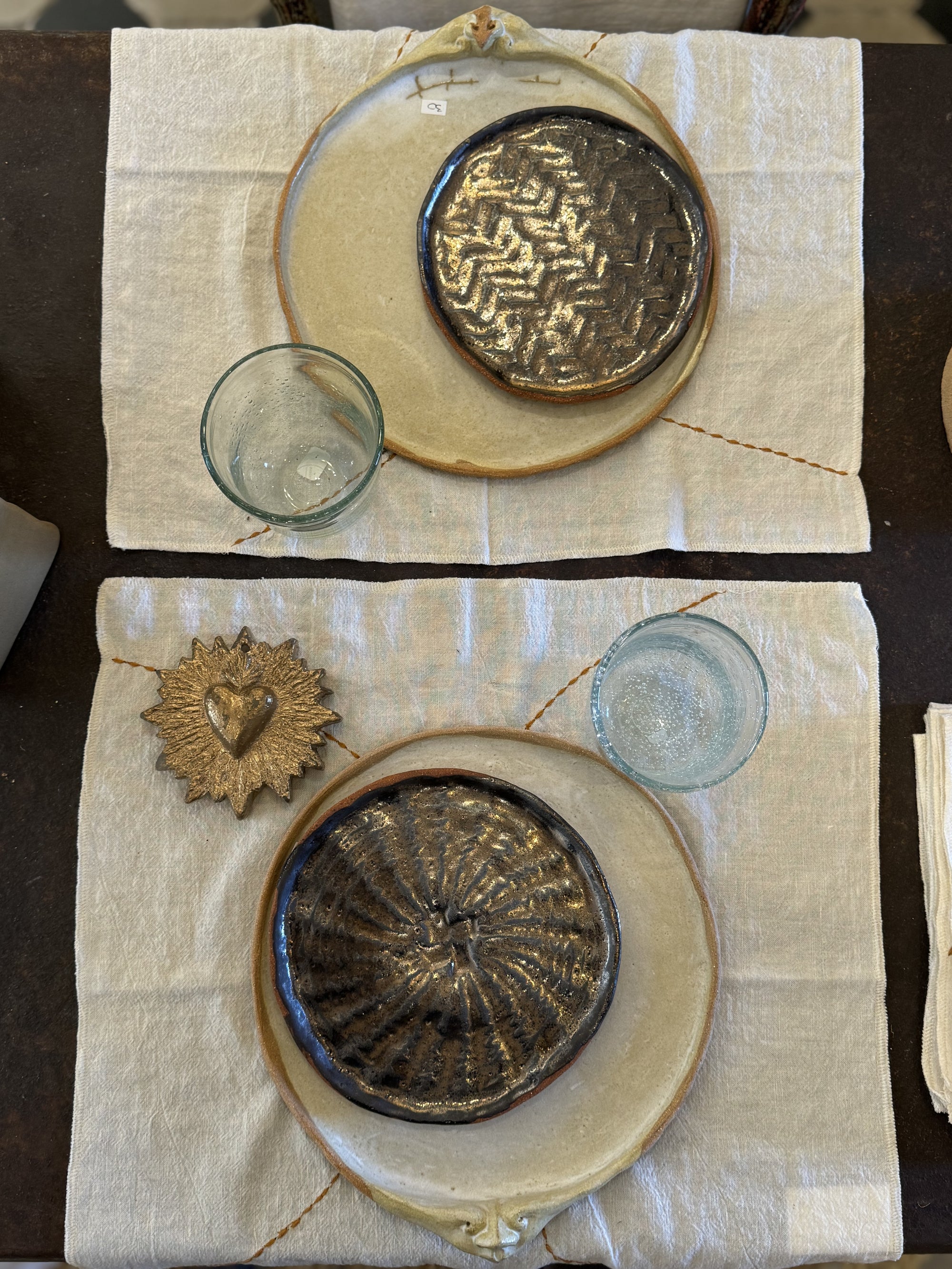 Assiette EMPREINTE 3 par PATRICIA STERN
