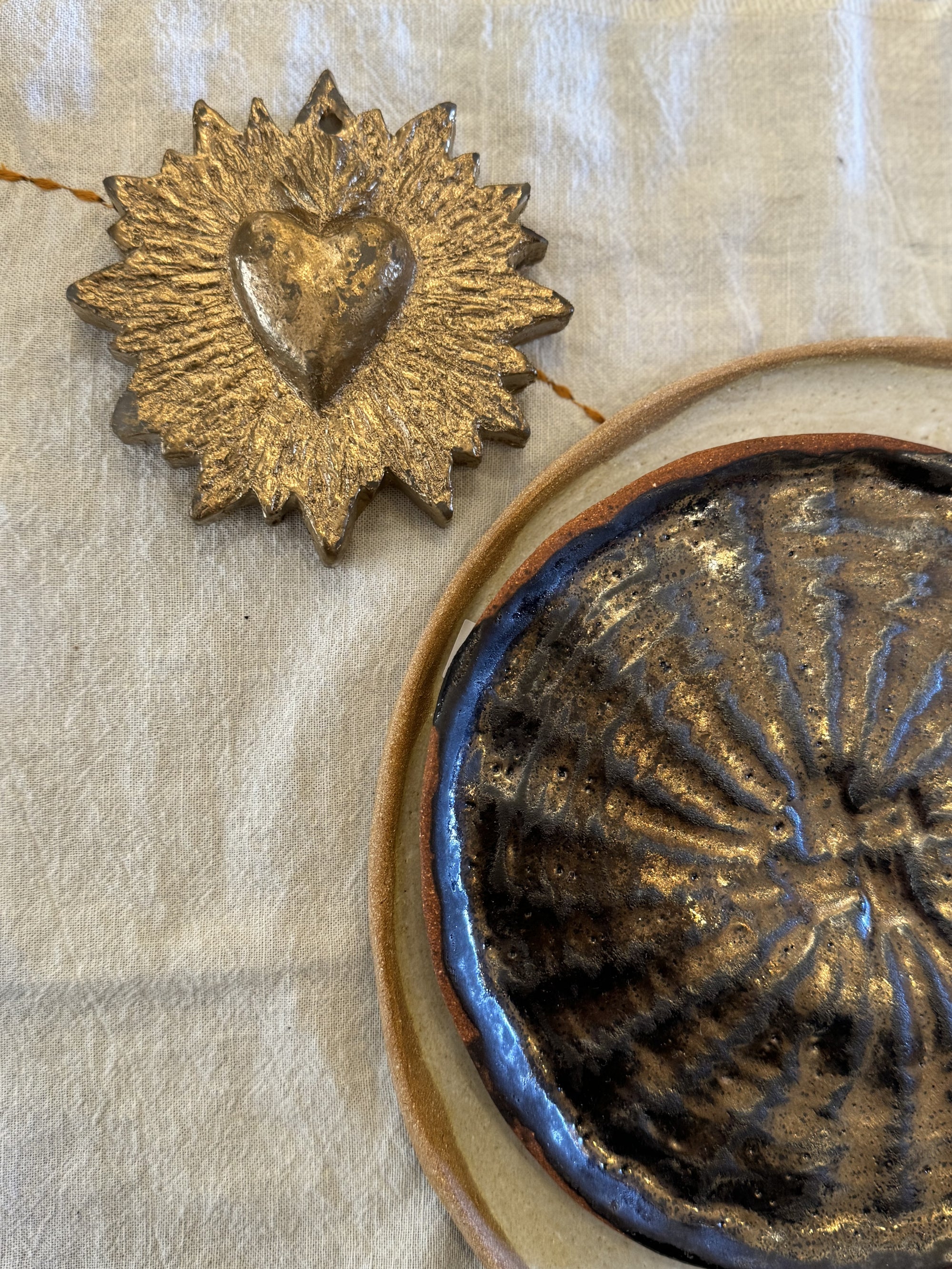 Assiette EMPREINTE 2 par PATRICIA STERN