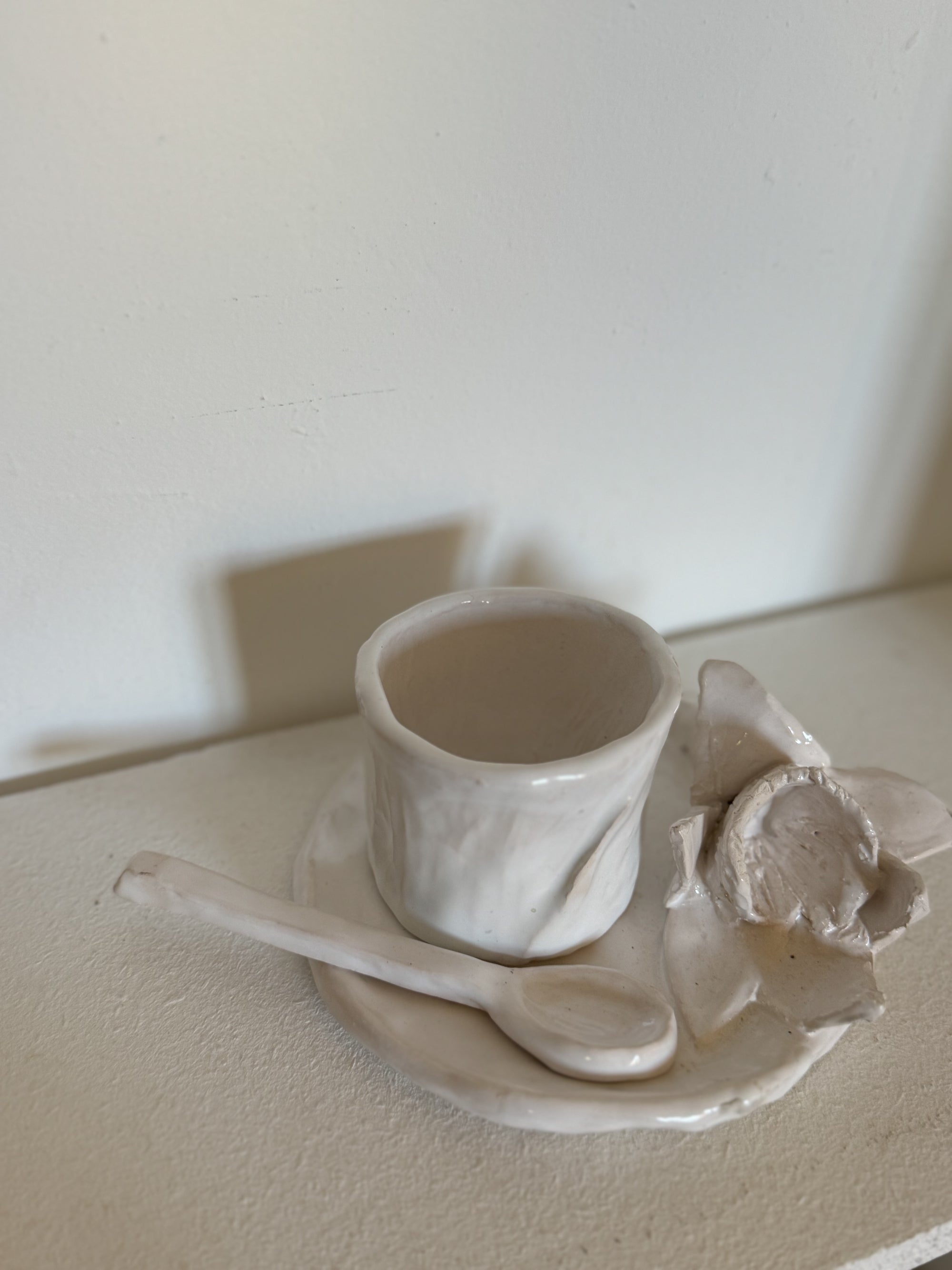 Set Thé ou Café par Isabelle Warolin