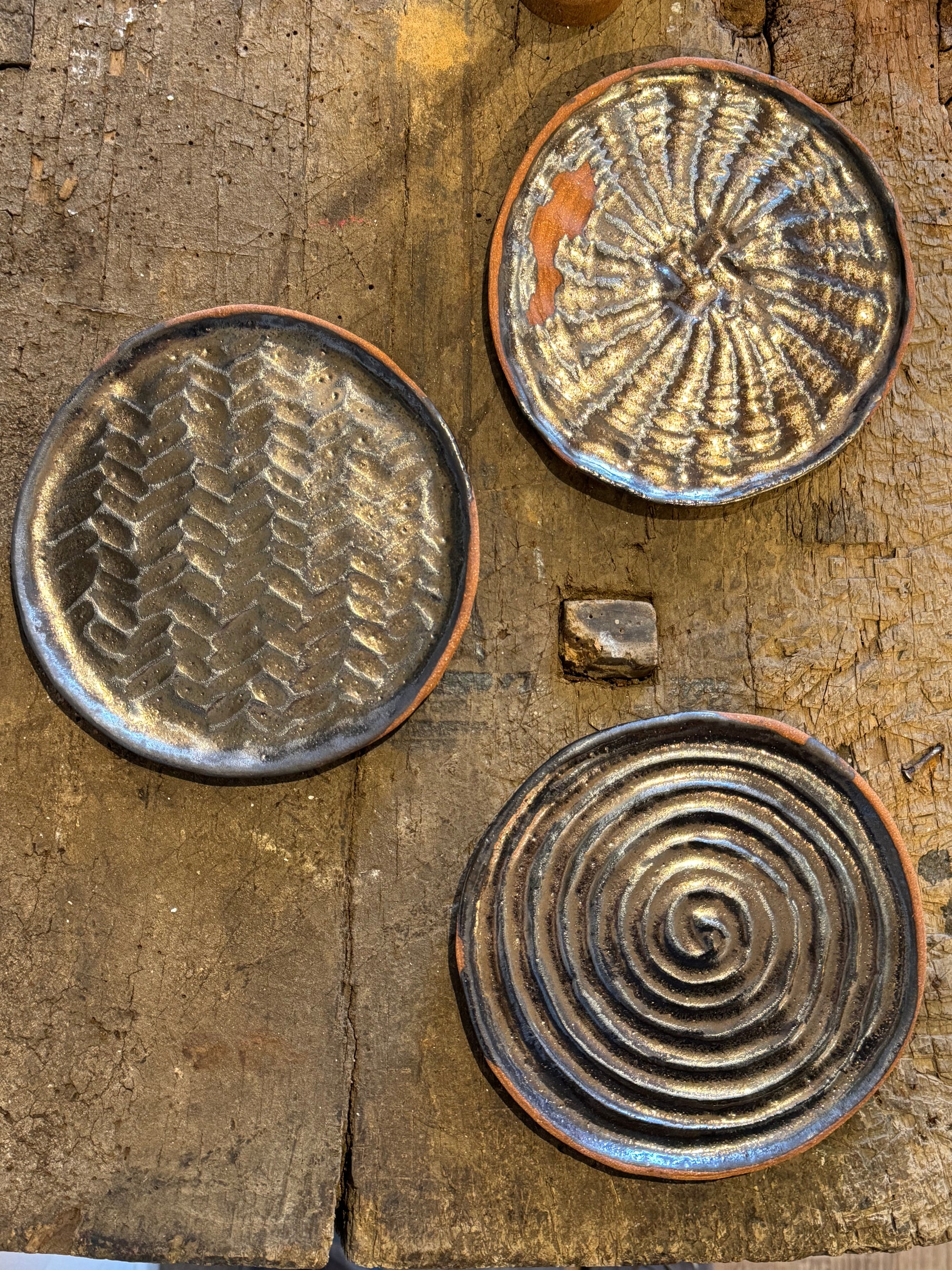 Assiette EMPREINTE 3 par PATRICIA STERN