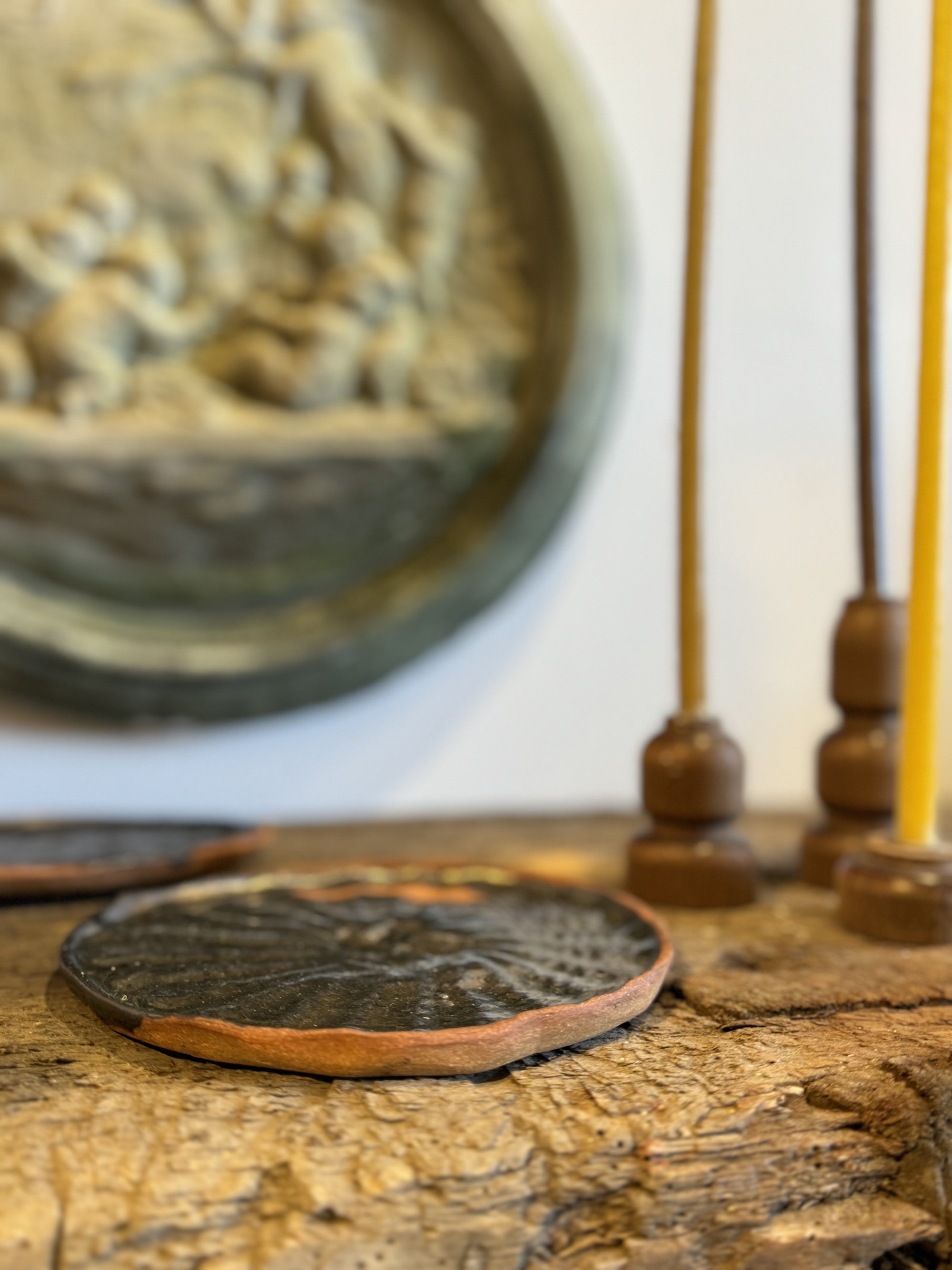 Assiette EMPREINTE 2 par PATRICIA STERN