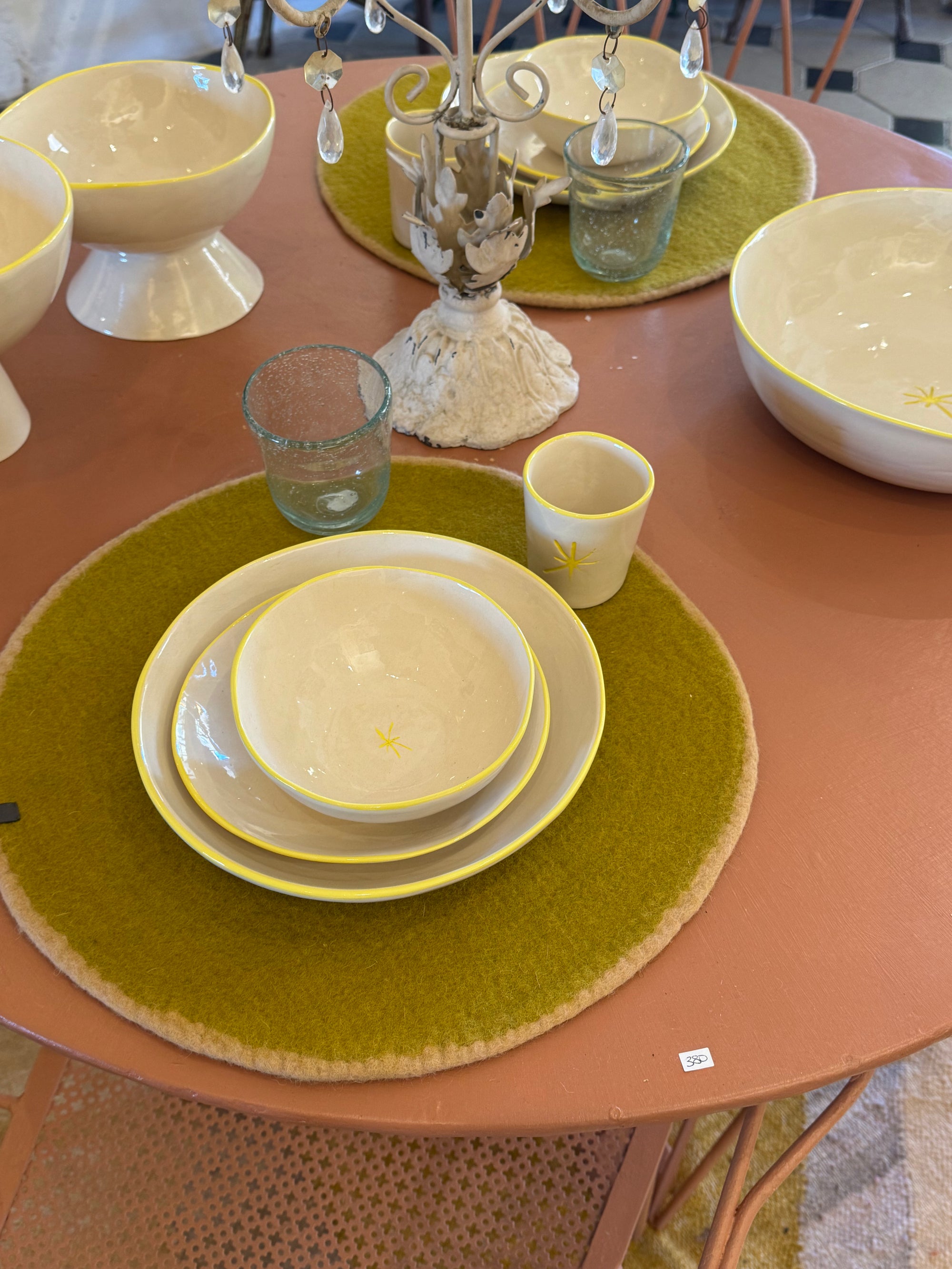 Mushkane two-tone placemat