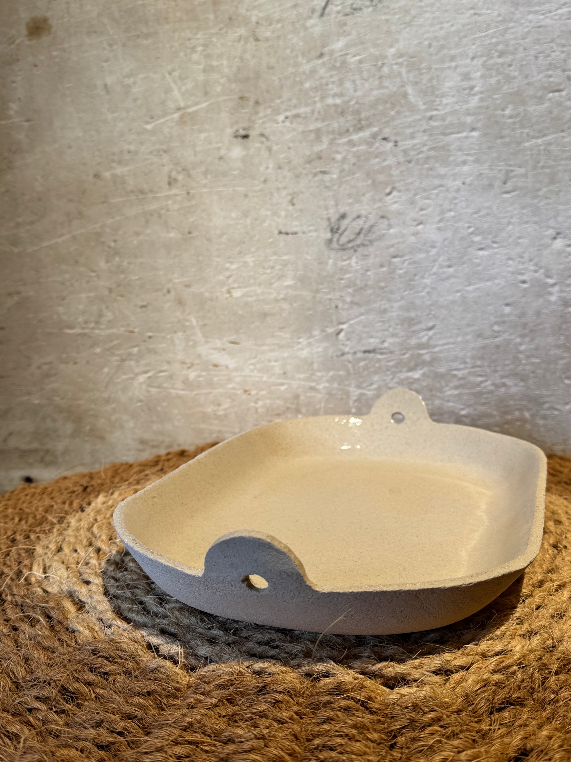 Rectangular serving dish by Vanessa de Saint Seine