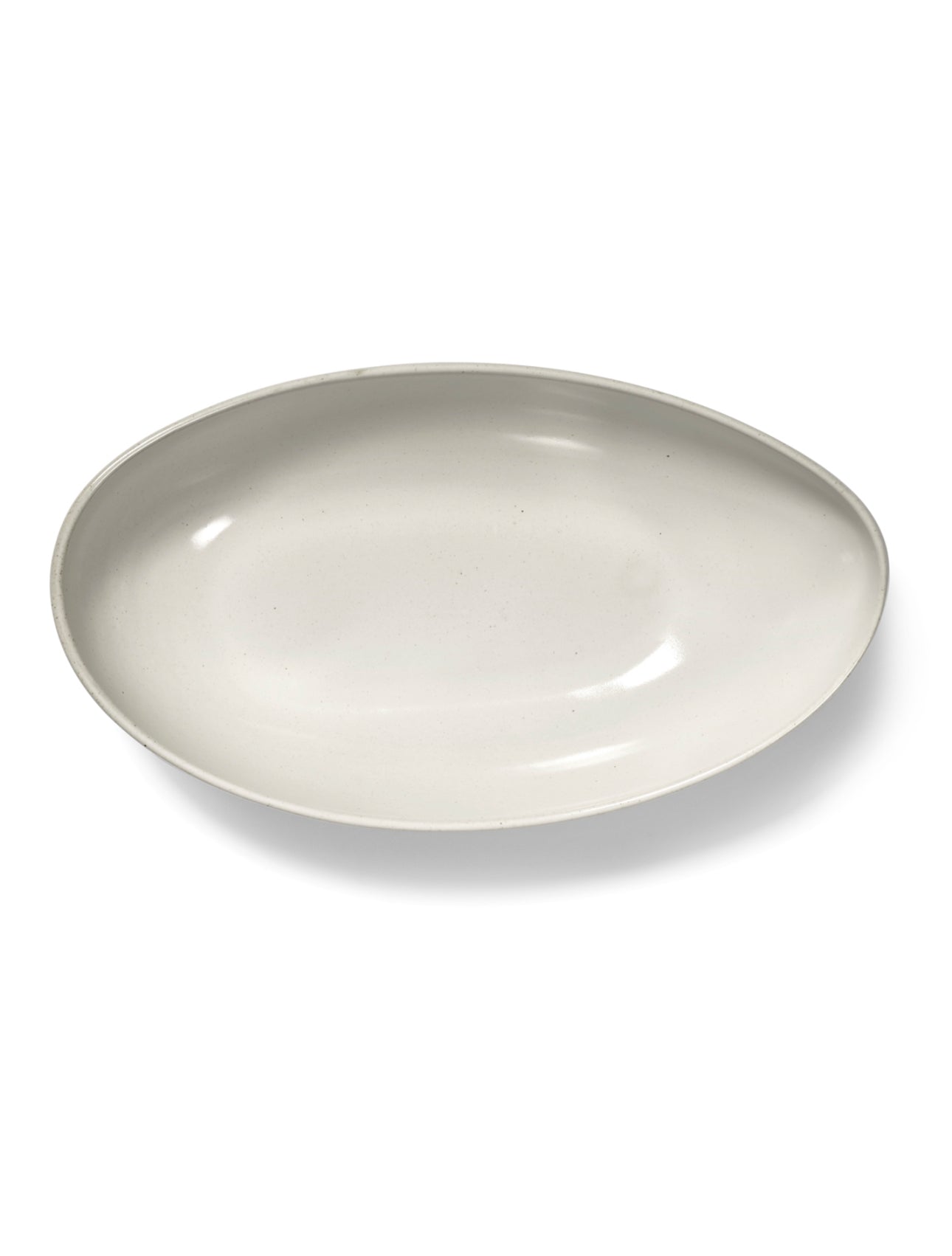 Grand plat de service ovale out Of Lines par SERAX
