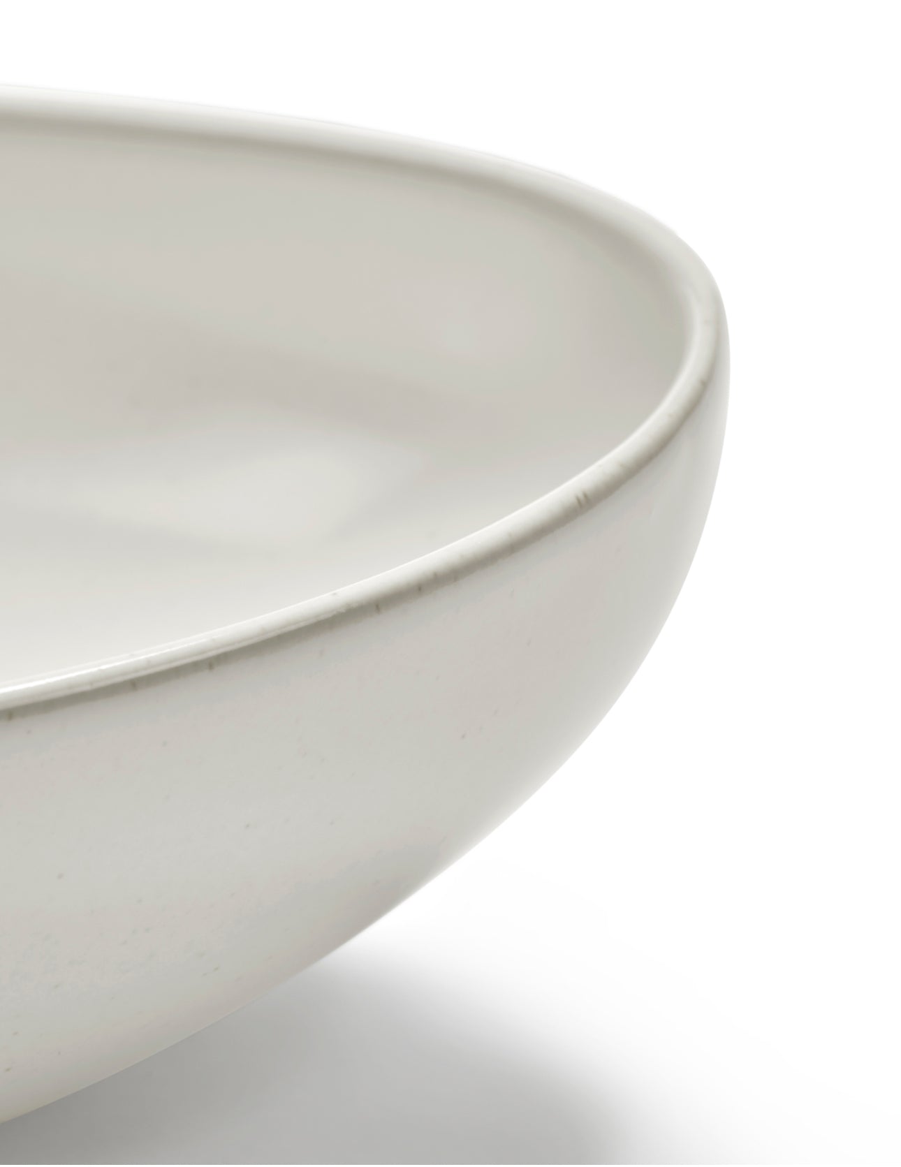 Grand plat de service ovale out Of Lines par SERAX