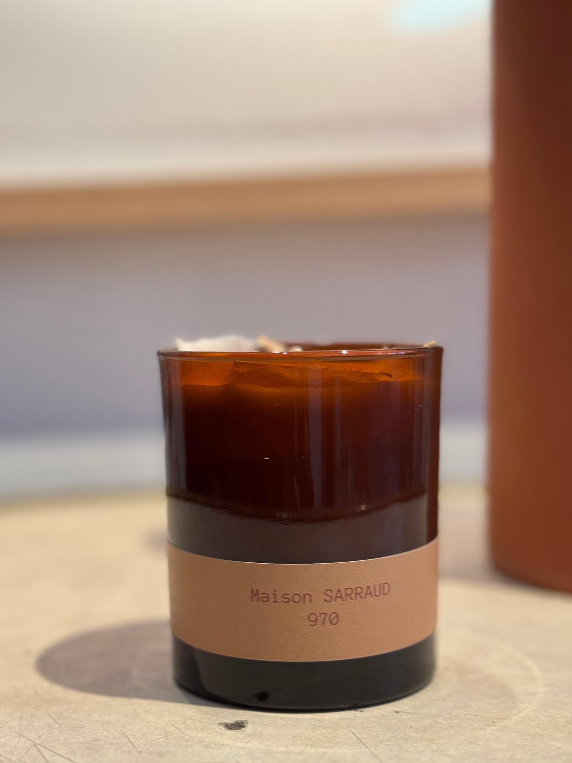 Bougie d'Ambiance "970" signature par Maison Sarraud