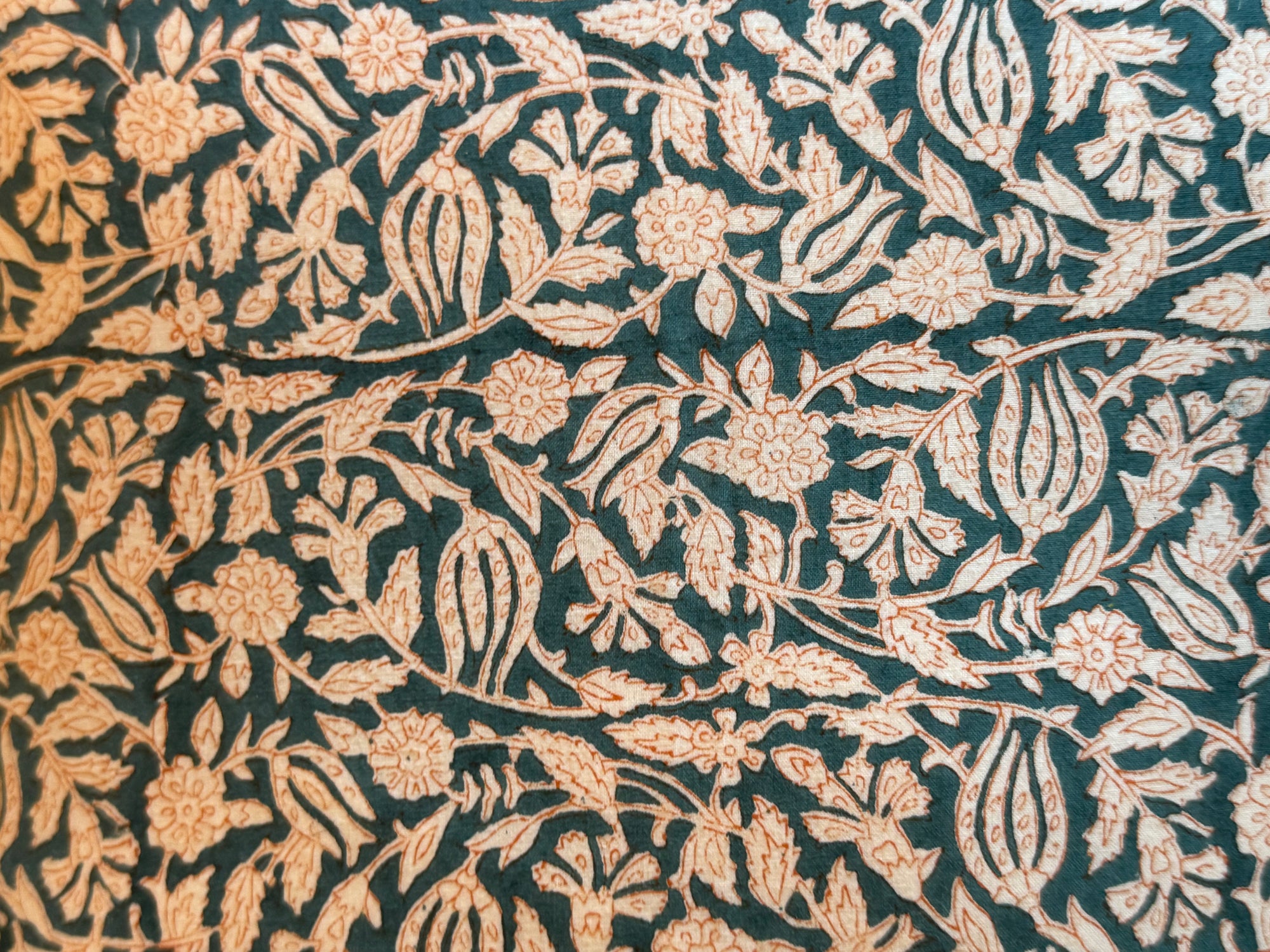 coussin en coton Imprimé fleurs 2