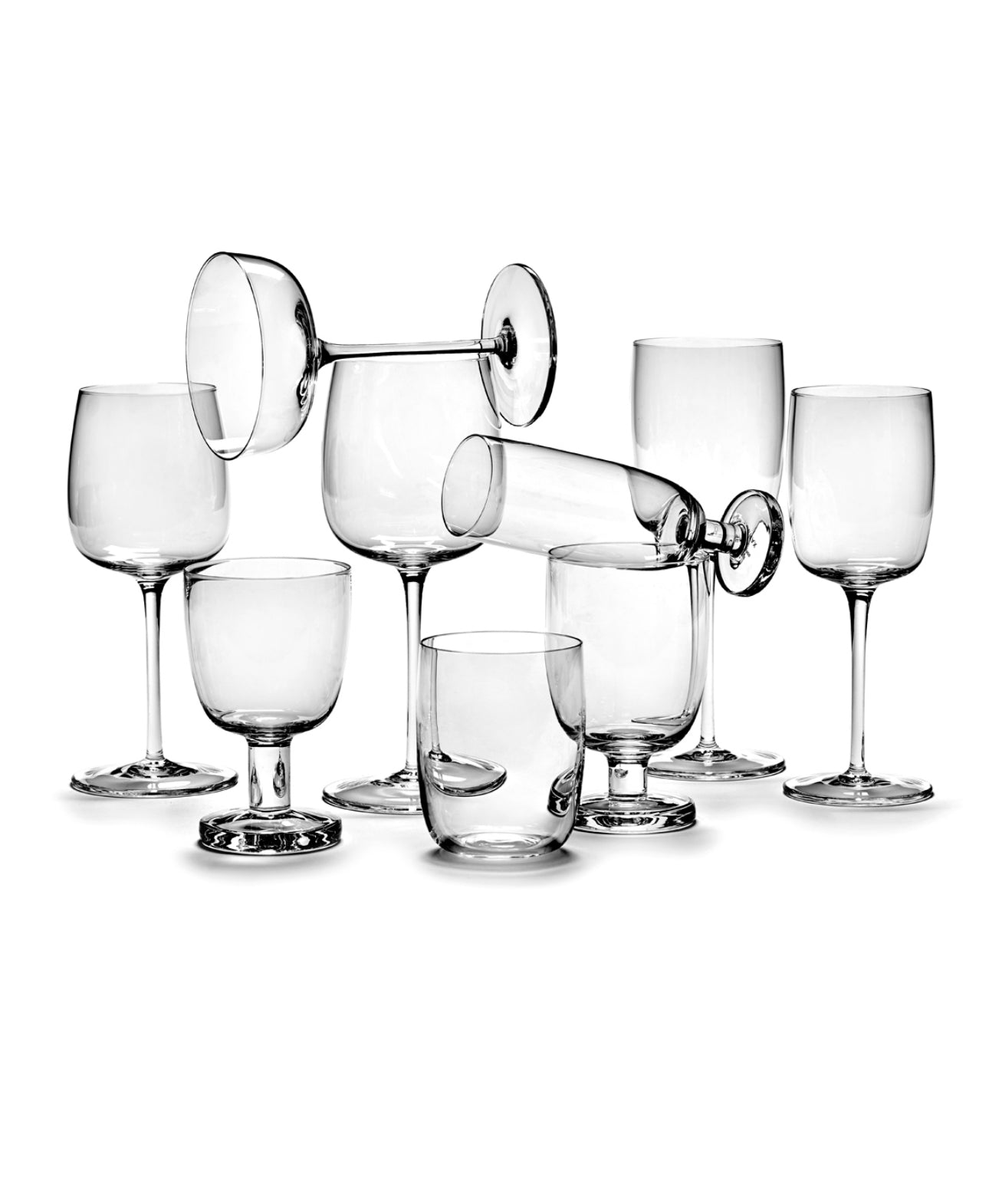 PASSE PARTOUT water glass by Vincent Van Duysen
