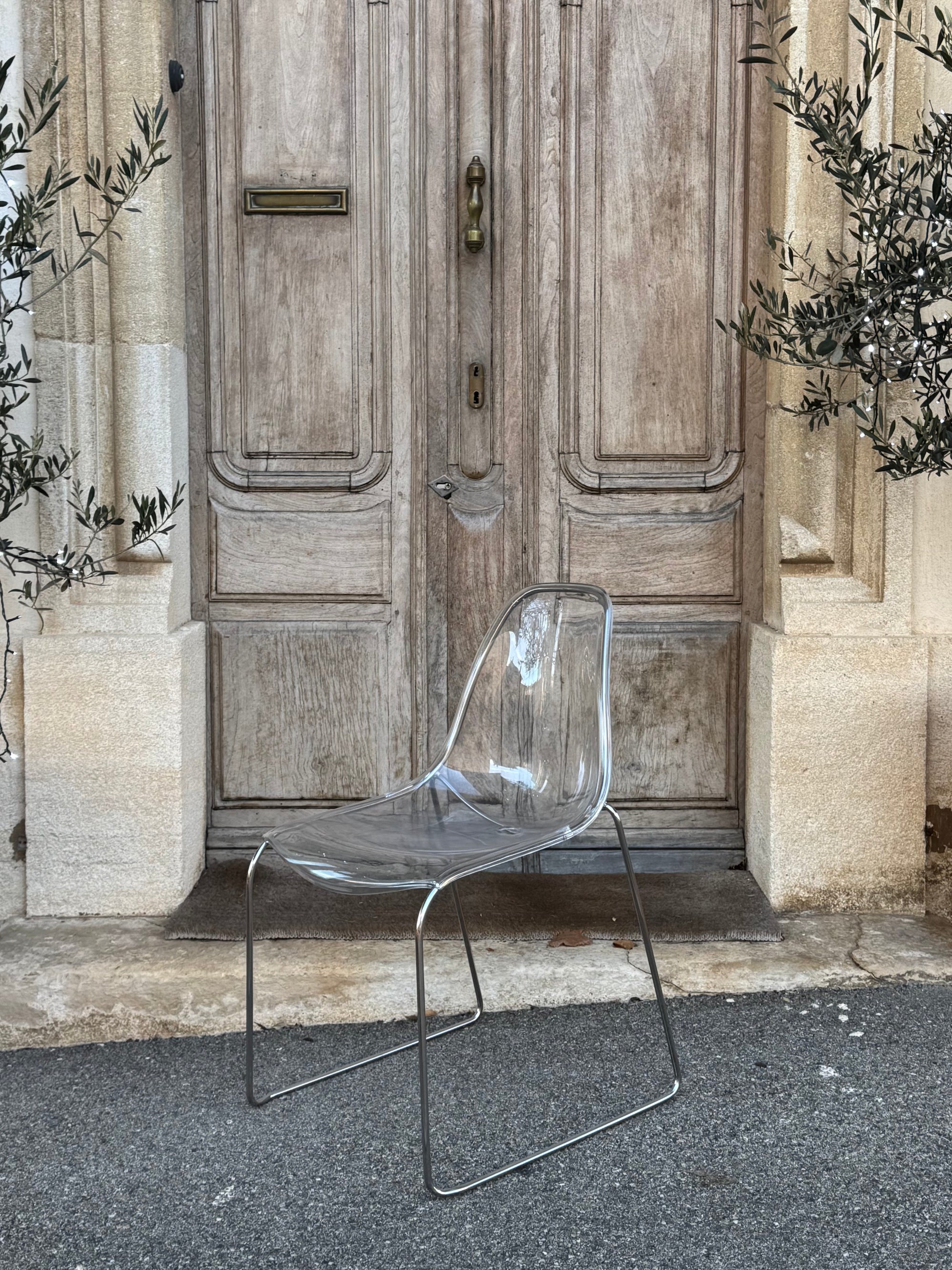 lot de 6 vintage chaises Pedrali 401