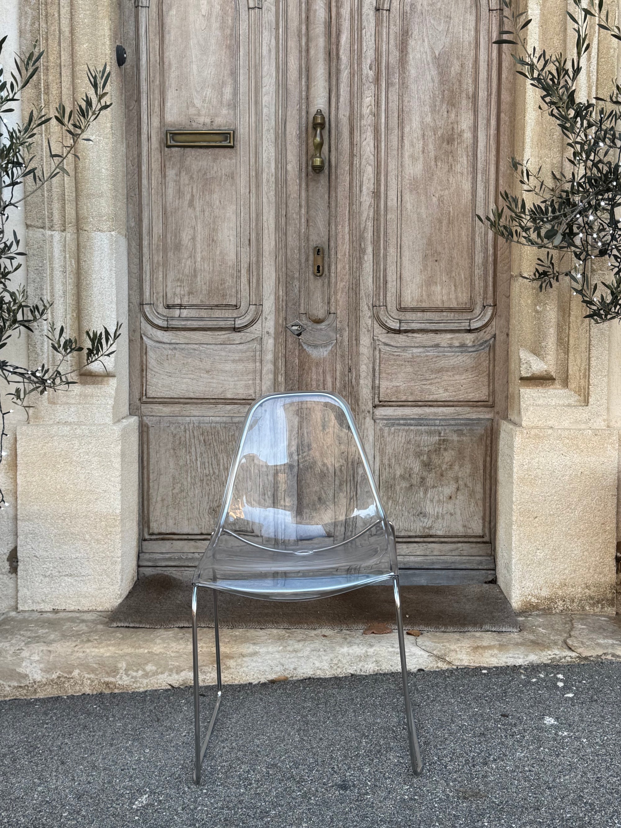 lot de 6 vintage chaises Pedrali 401