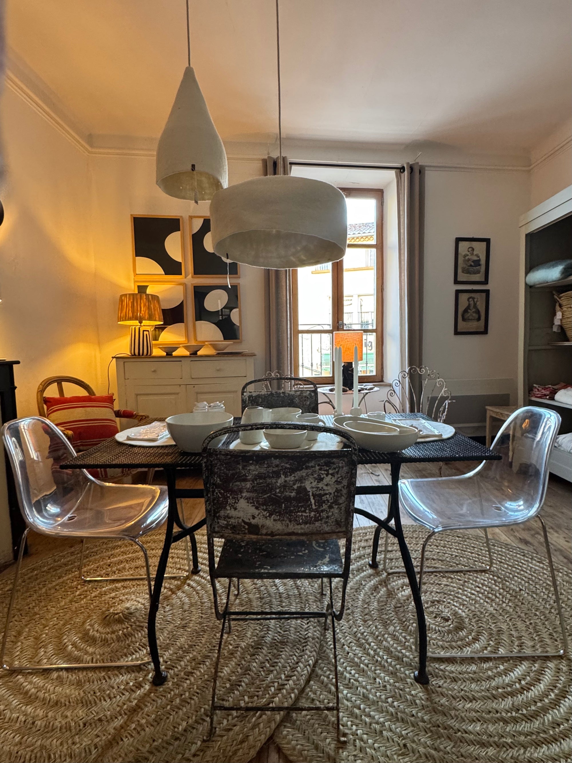 lot de 6 vintage chaises Pedrali 401