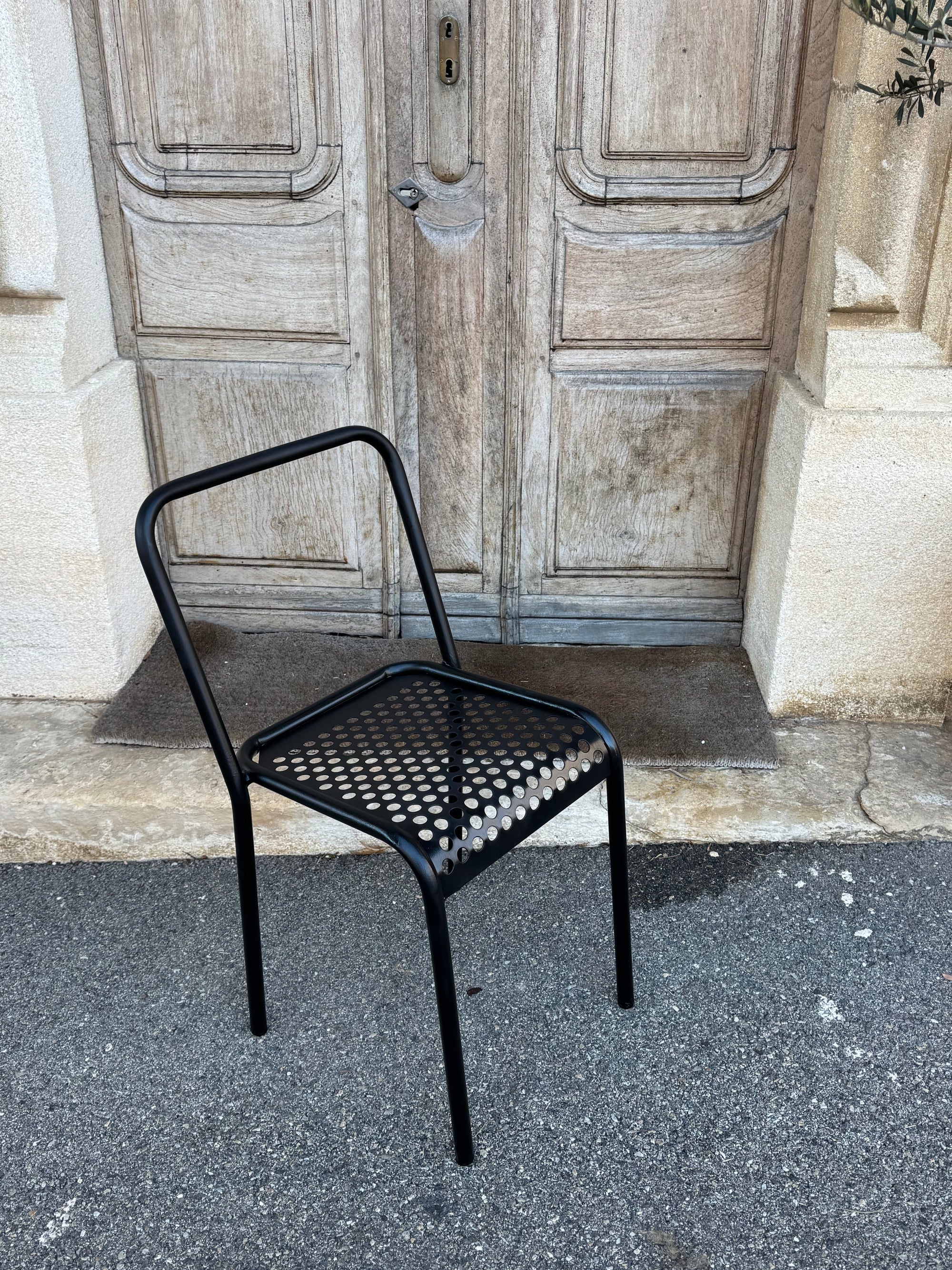 lot 4 chaises René Malaval 50's
