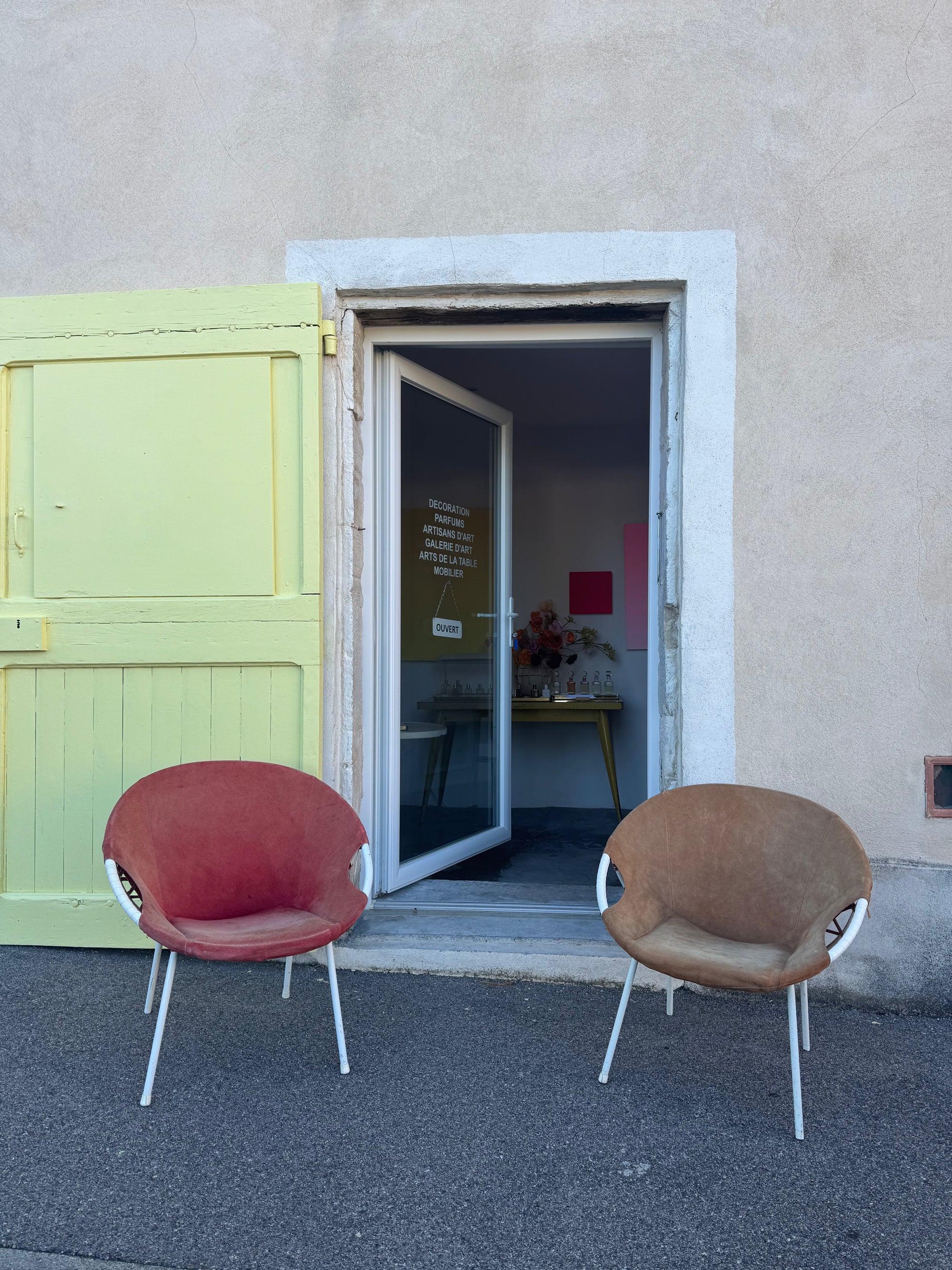 Paire de fauteuils Circle Ballon 60's