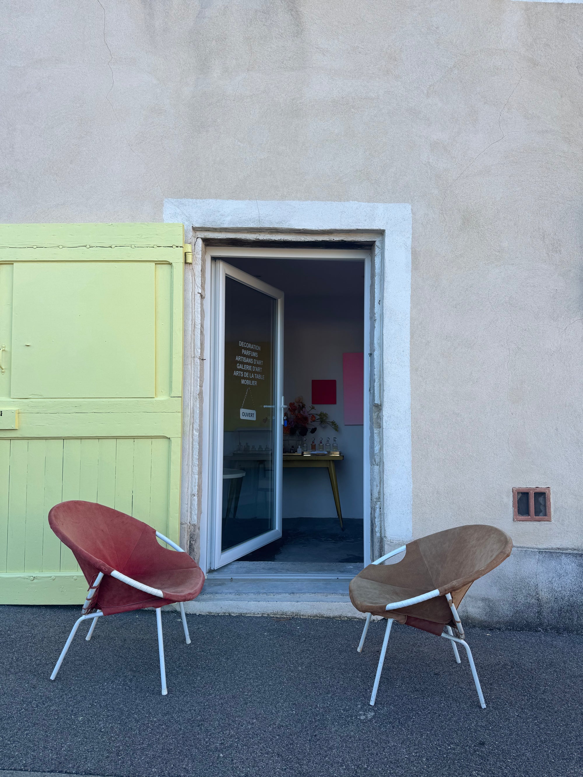 Paire de fauteuils Circle Ballon 60's