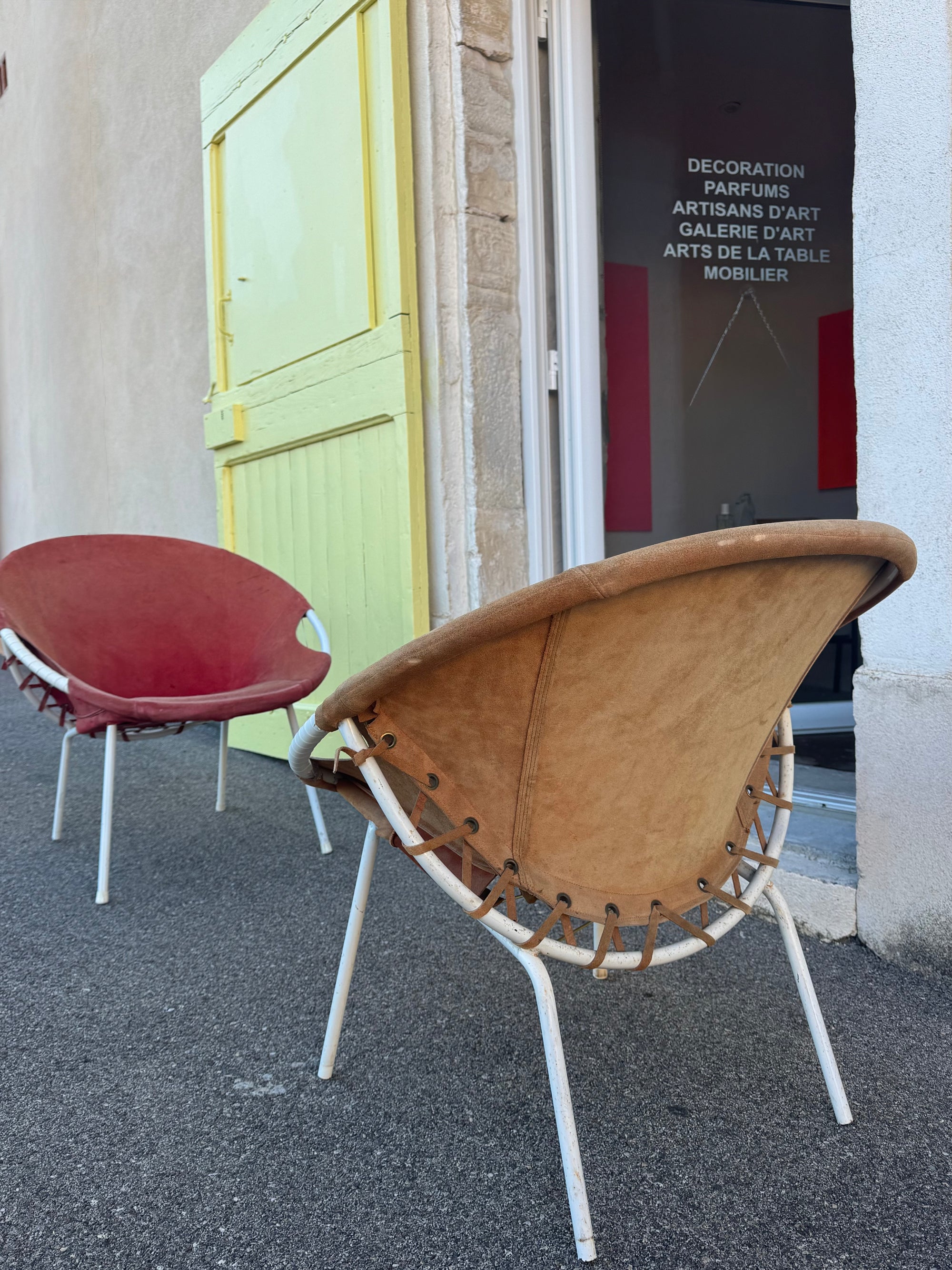 Paire de fauteuils Circle Ballon 60's