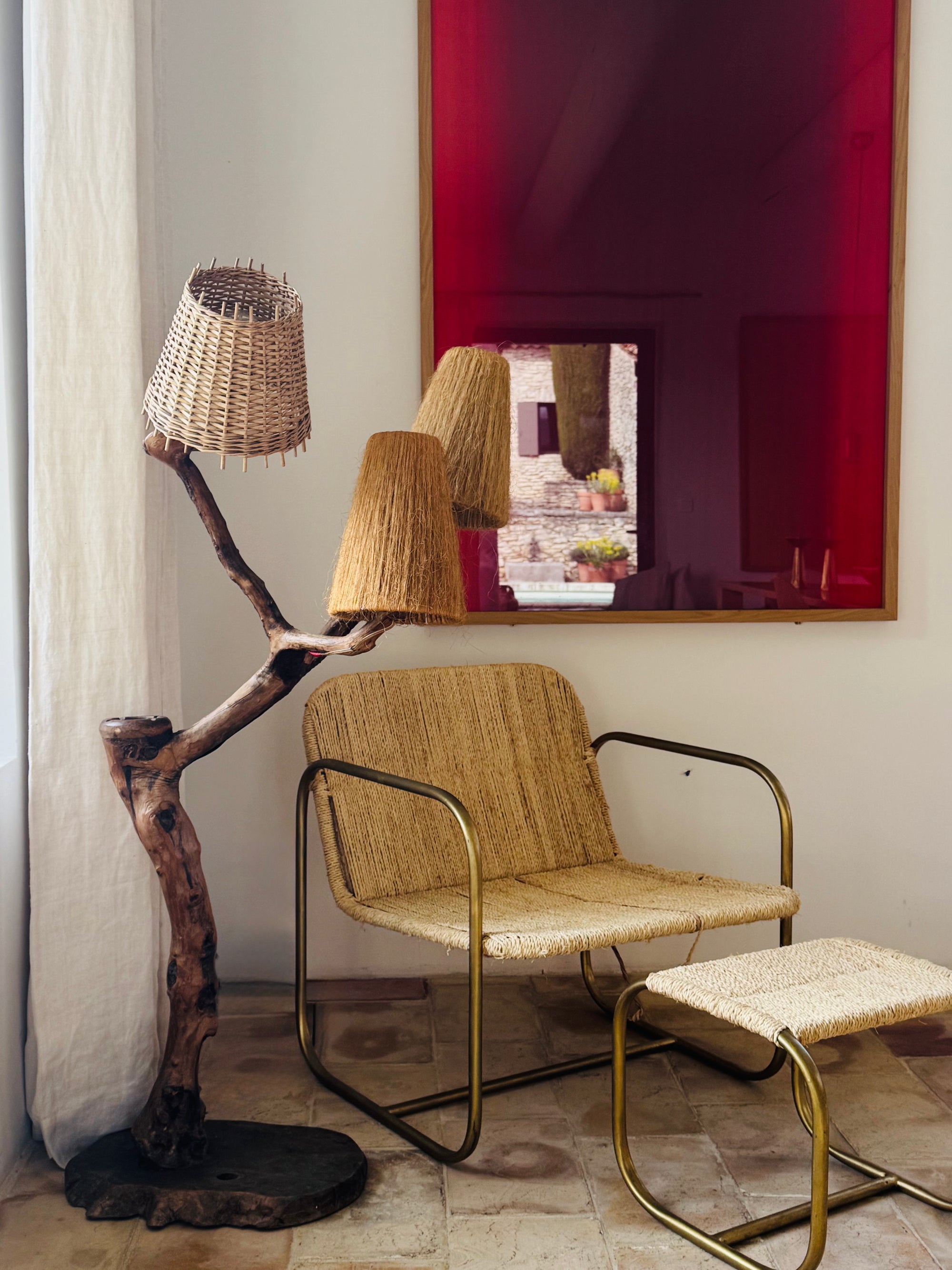 Lampe arbre 1950