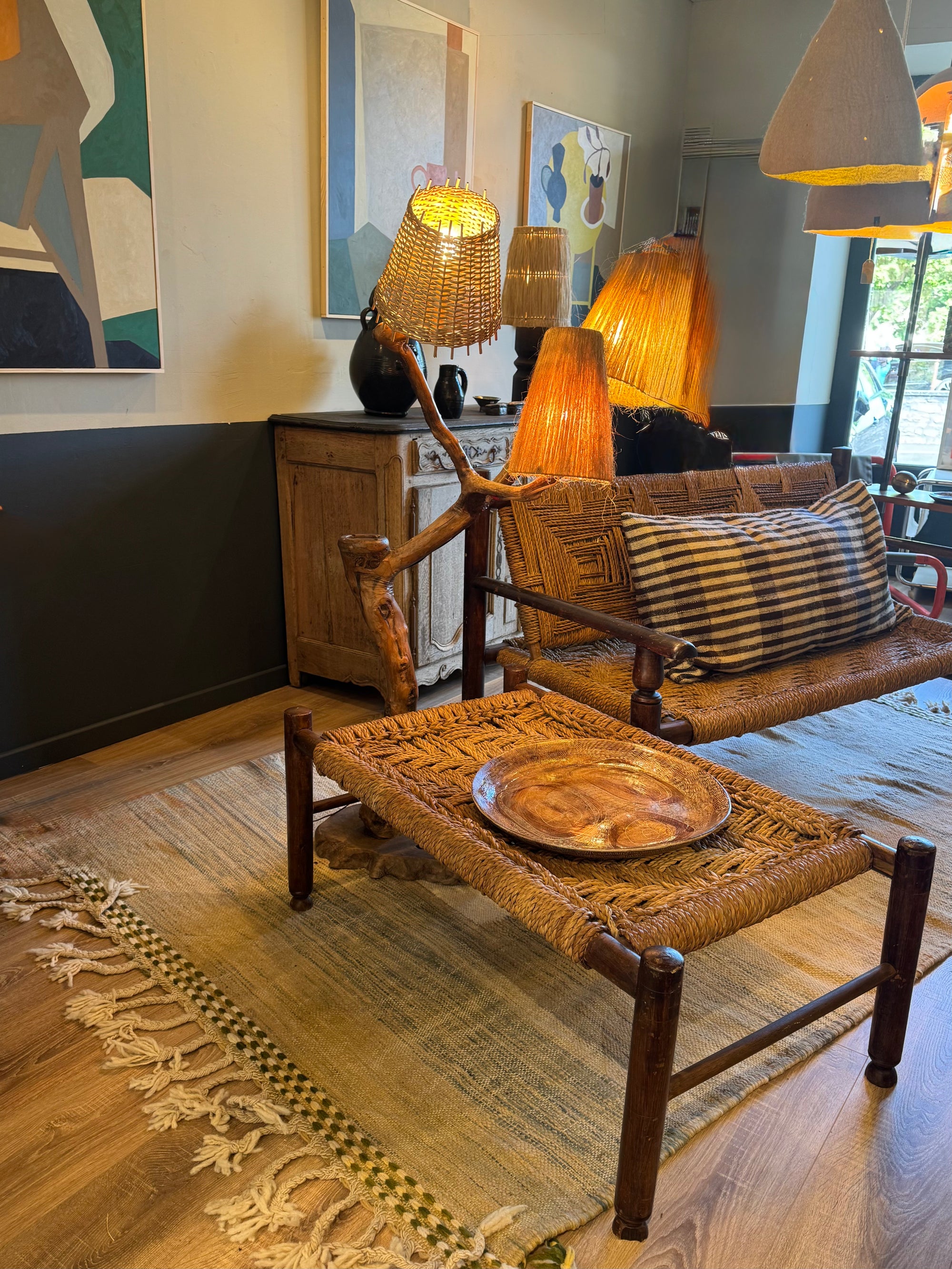 Lampe arbre 1950