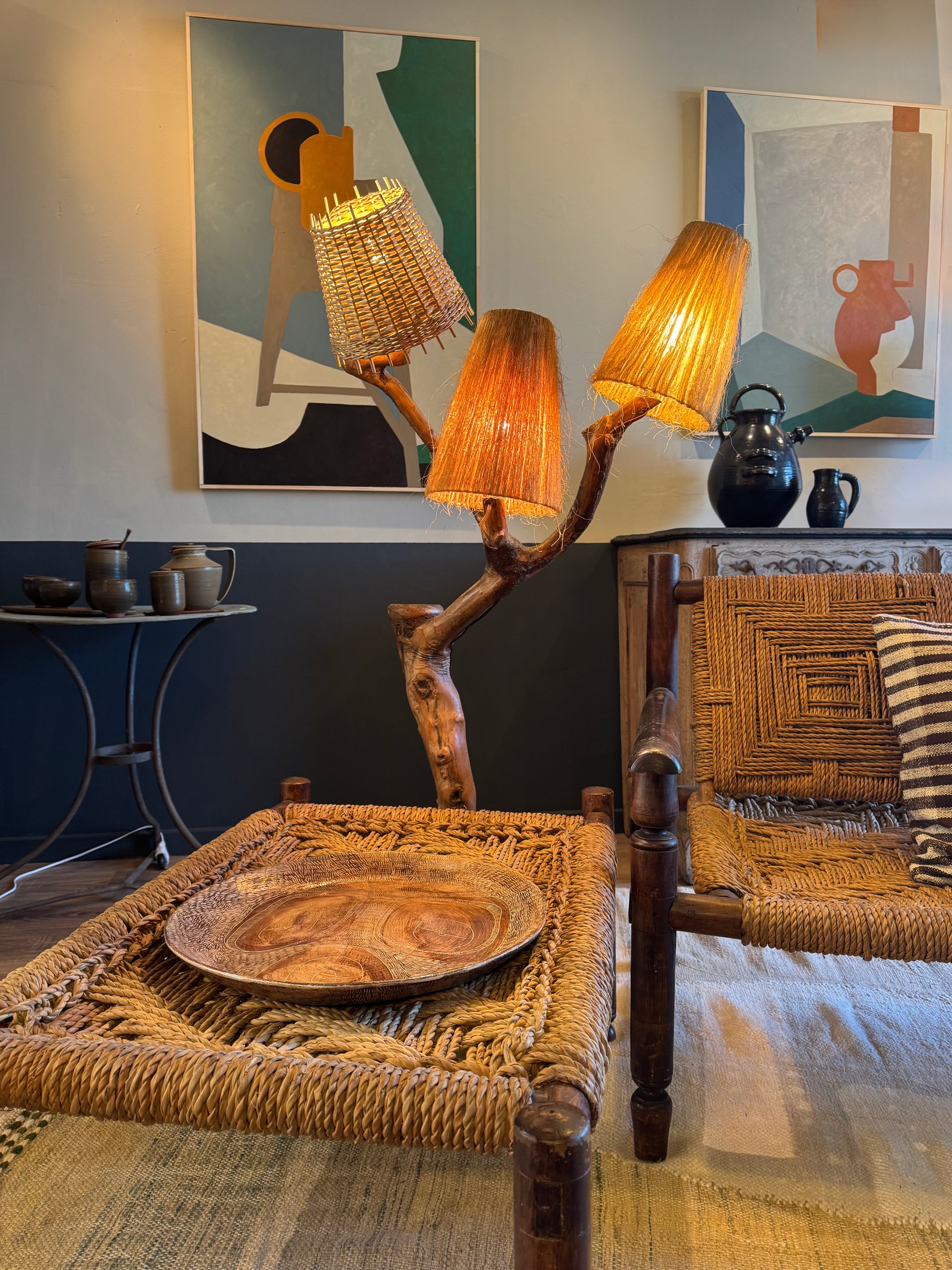Lampe arbre 1950