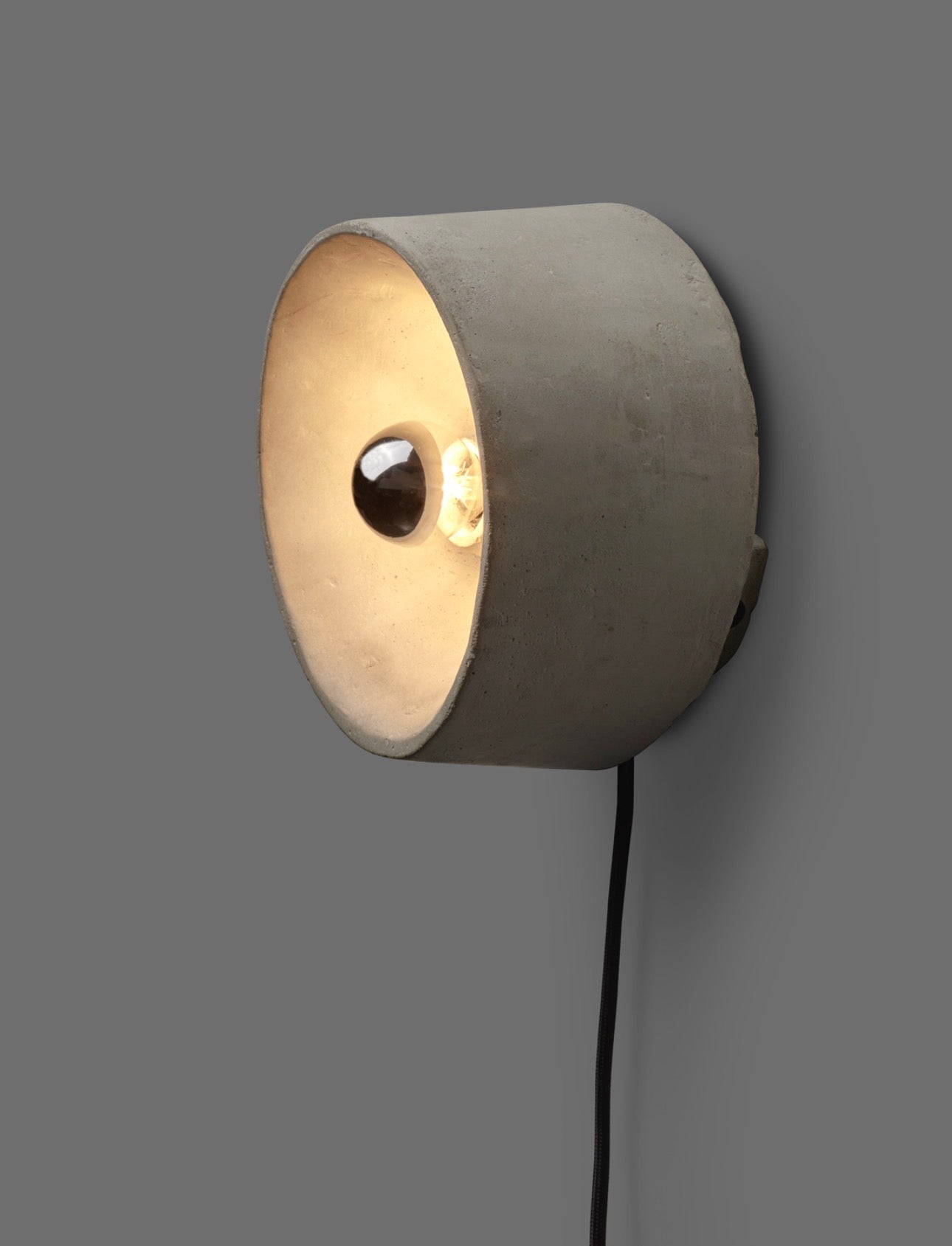 Applique murale S beton chadoph